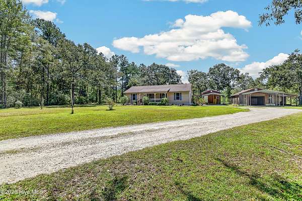 29.6 Acres of Land with Home for Sale in Grantsboro, North Carolina