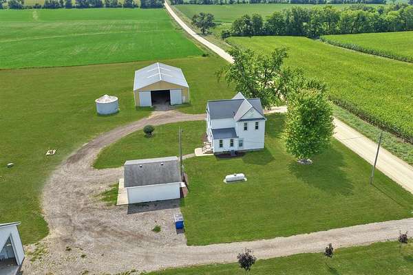 5 Acres of Land with Home for Sale in Freeport, Illinois