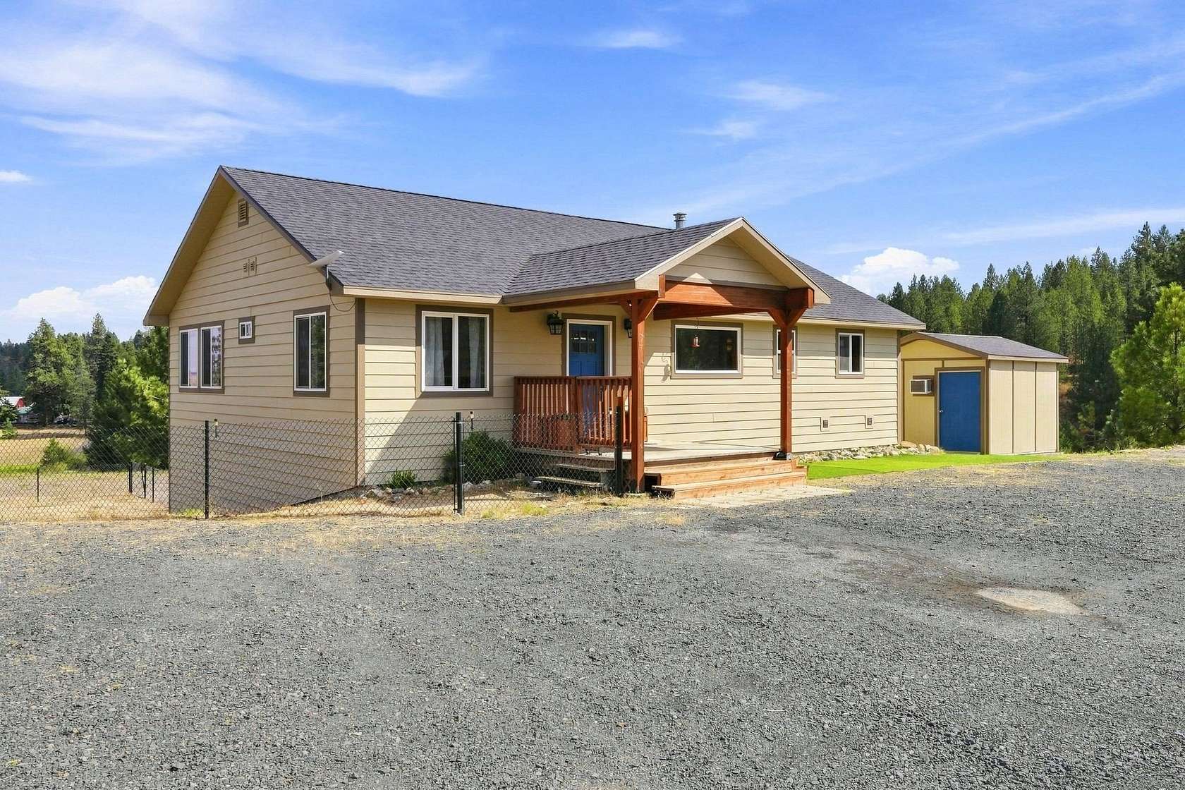 4.4 Acres of Land with Home for Sale in Davenport, Washington