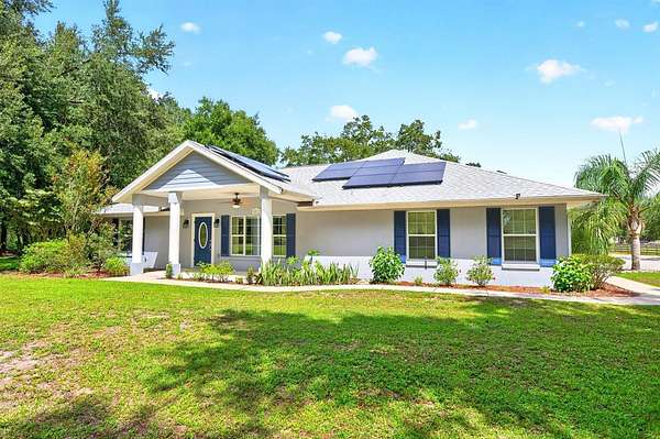 3.4 Acres of Land with Home for Sale in Weirsdale, Florida
