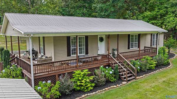 3.22 Acres of Land with Home for Sale in Gaylesville, Alabama