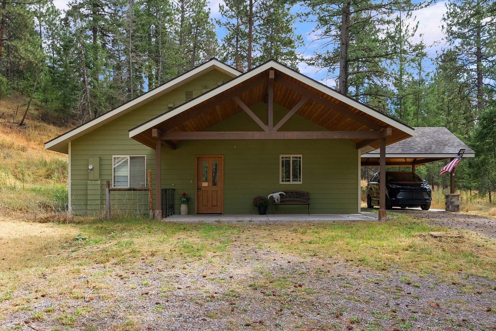 1.52 Acres of Land with Home for Sale in Bigfork, Montana
