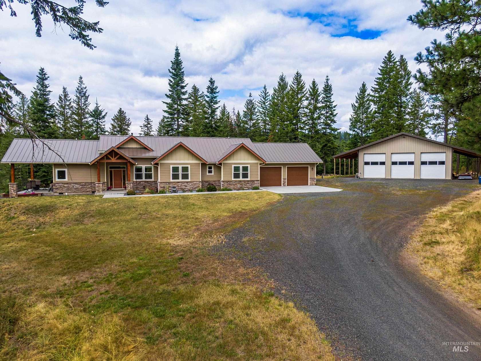 66.4 Acres of Recreational Land with Home for Sale in Potlatch, Idaho