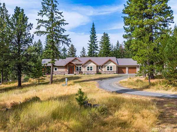 66.4 Acres of Recreational Land with Home for Sale in Potlatch, Idaho