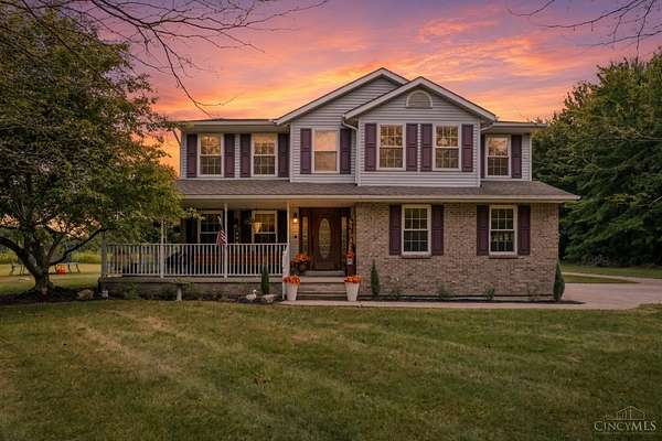 9.49 Acres of Land with Home for Sale in Tate Township, Ohio