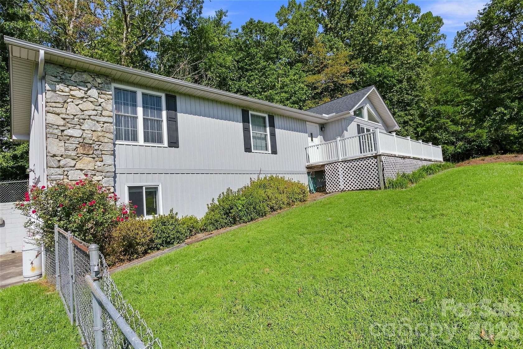6.64 Acres of Land with Home for Sale in Weaverville, North Carolina