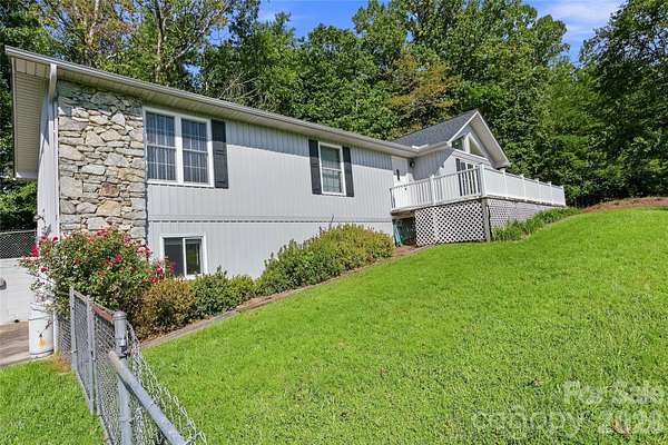 6.64 Acres of Land with Home for Sale in Weaverville, North Carolina