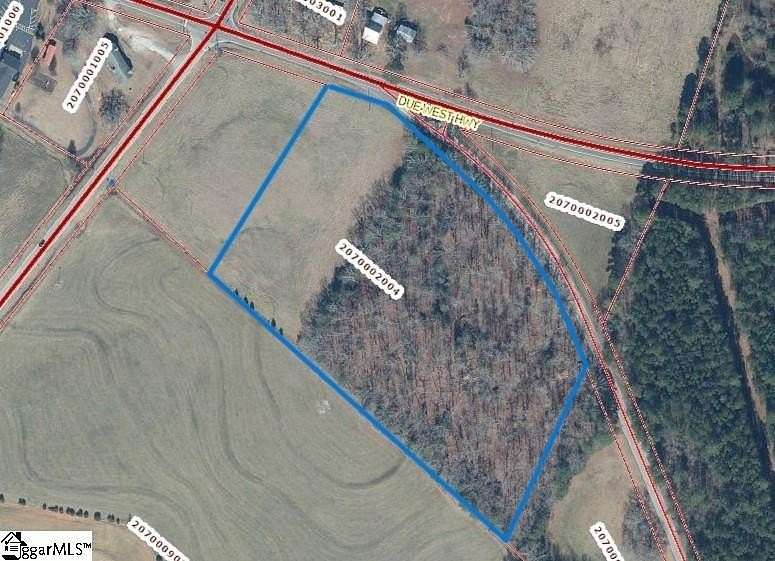 8 Acres of Land for Sale in Anderson, South Carolina