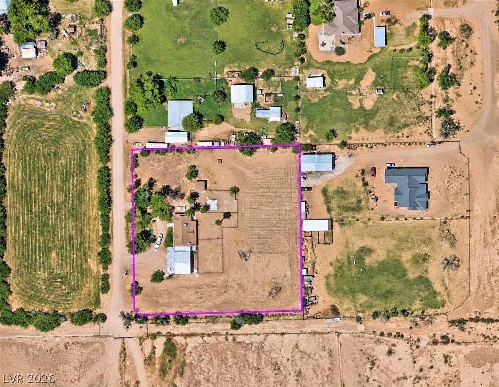 2 Acres of Land with Home for Sale in Logandale, Nevada