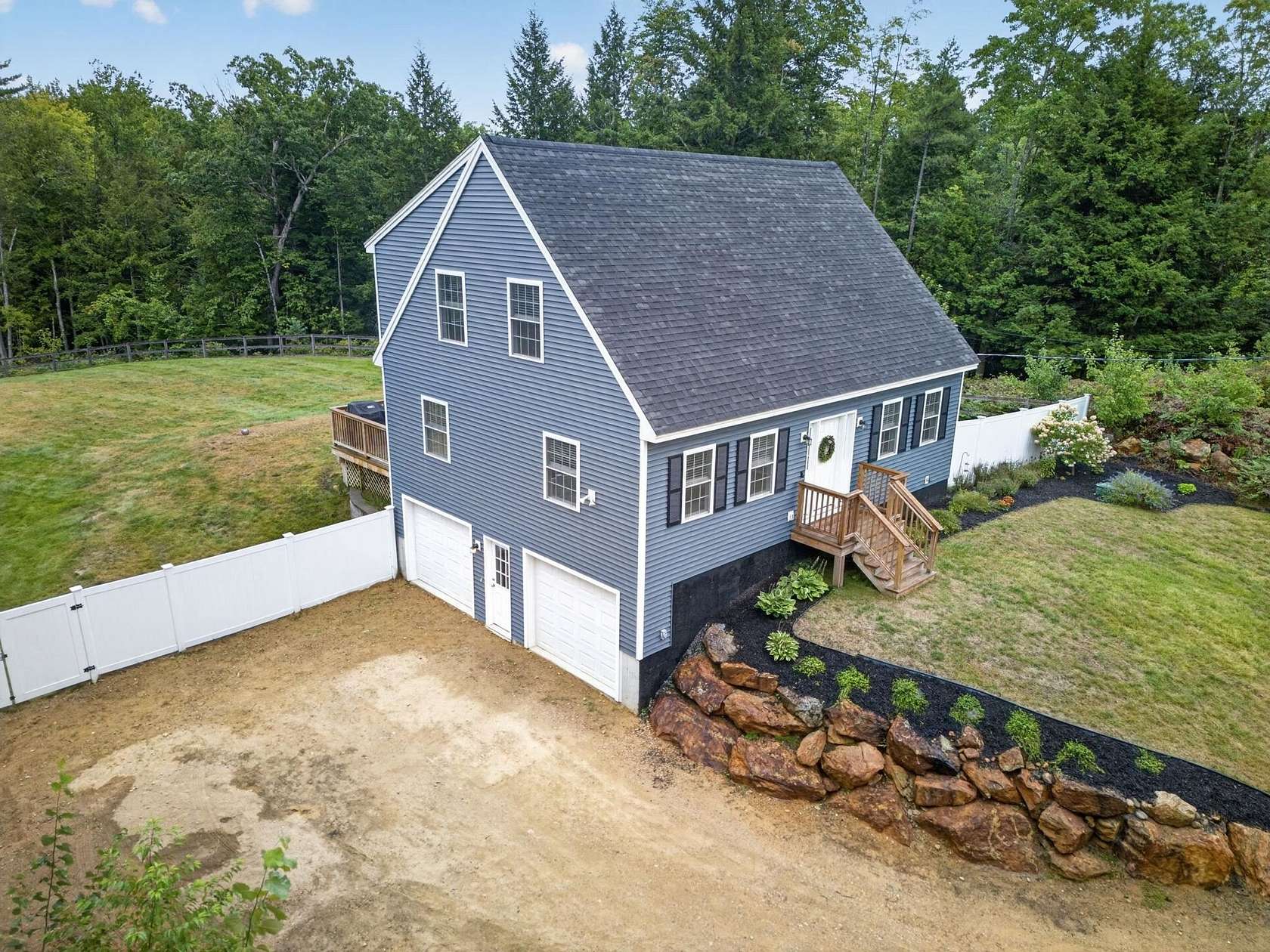 3.65 Acres of Land with Home for Sale in Barnstead, New Hampshire