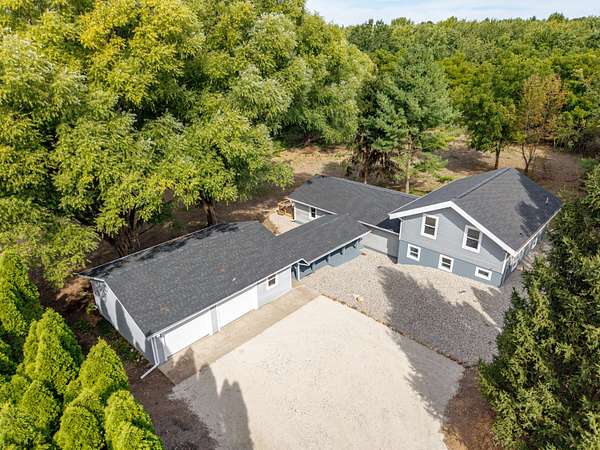 5 Acres of Land with Home for Sale in Michigan City, Indiana