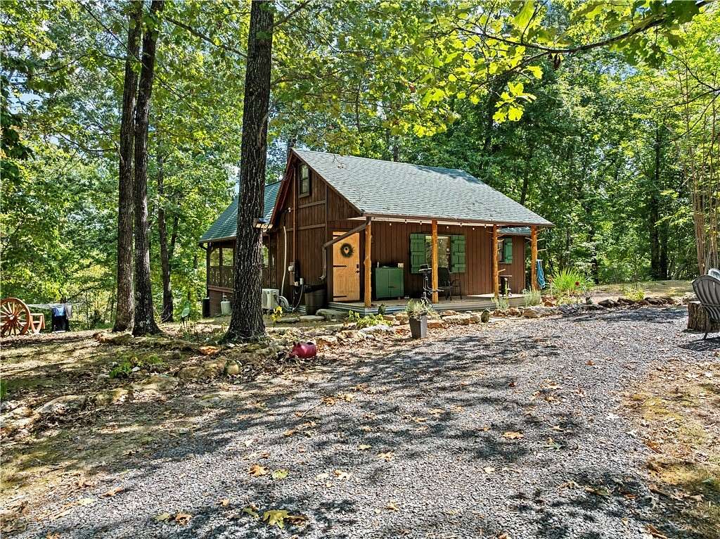 13.8 Acres of Recreational Land with Home for Sale in St. Joe, Arkansas
