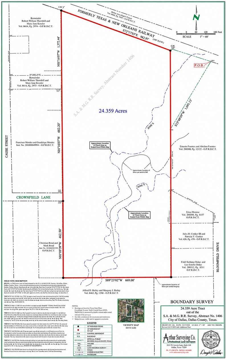 21.2 Acres of Land for Sale in Dallas, Texas