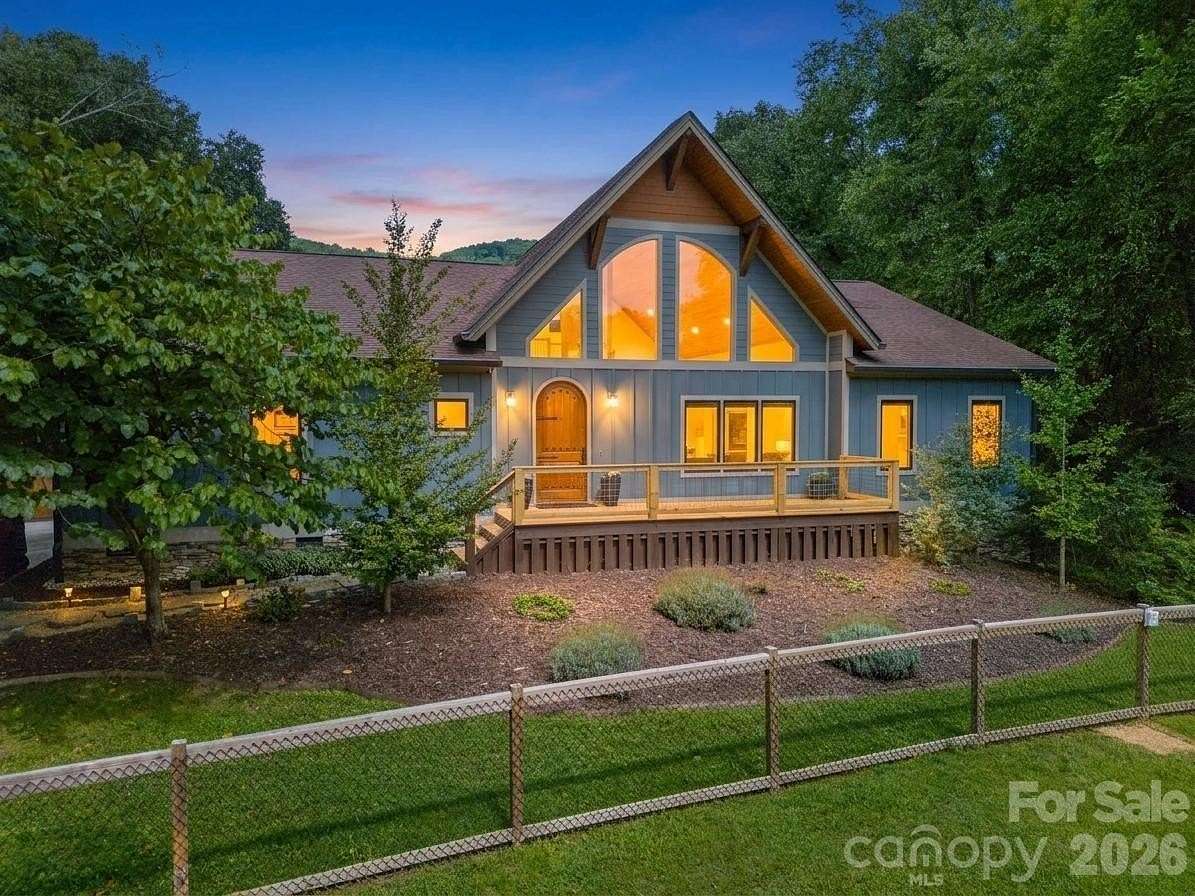 2.38 Acres of Land with Home for Sale in Horse Shoe, North Carolina