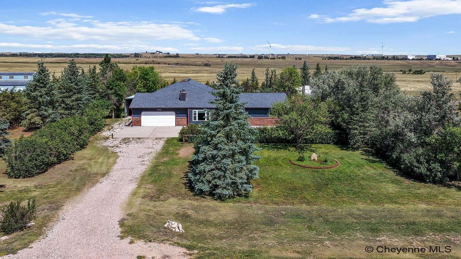 4.39 Acres of Land with Home for Sale in Cheyenne, Wyoming
