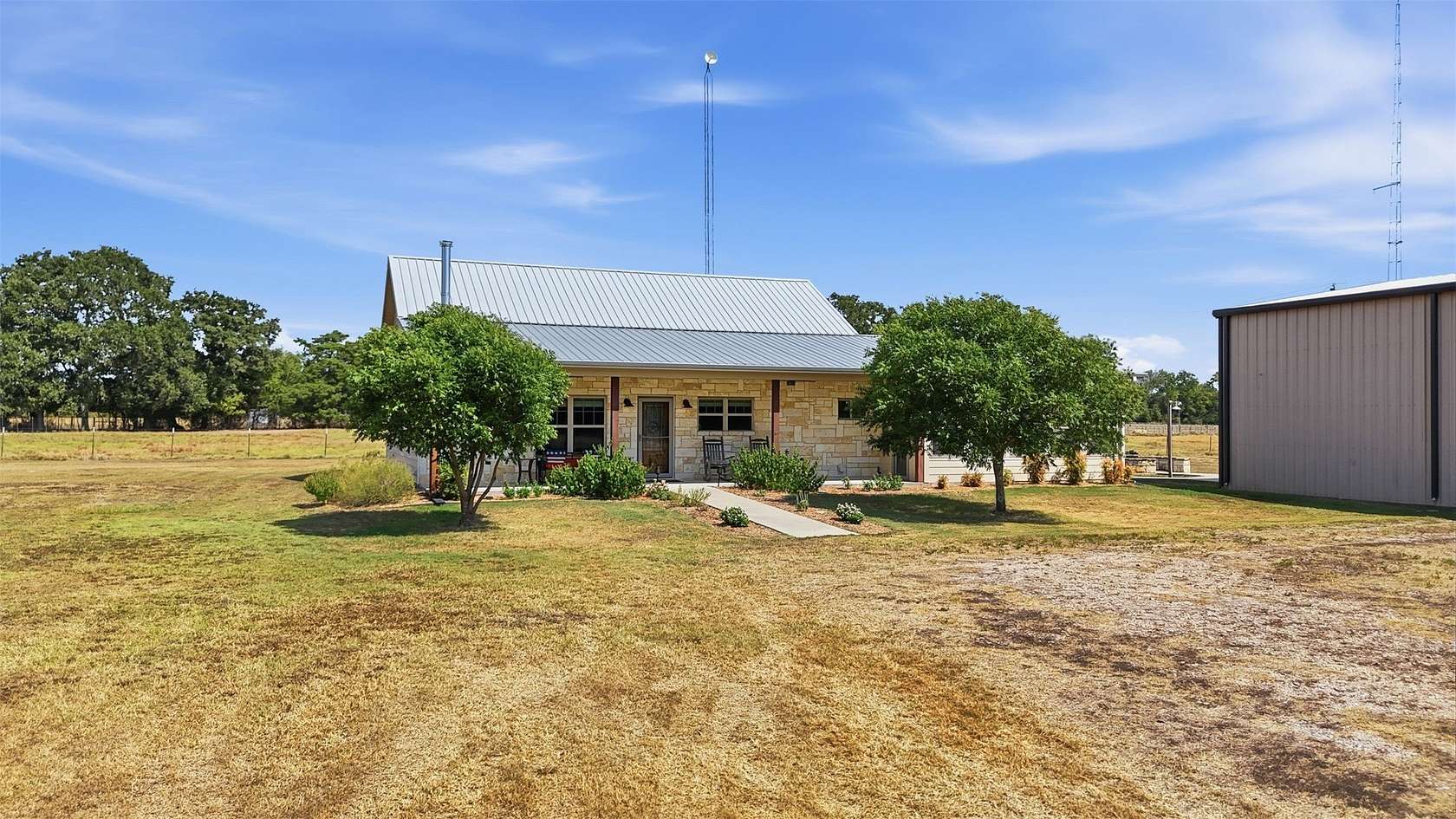 7 Acres of Land with Home for Sale in Sulphur Springs, Texas