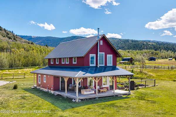 10.2 Acres of Land with Home for Sale in Victor, Idaho