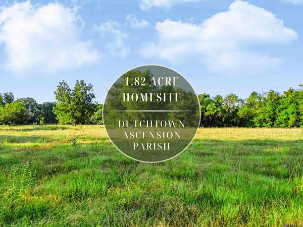1.82 Acres of Residential Land for Sale in Geismar, Louisiana