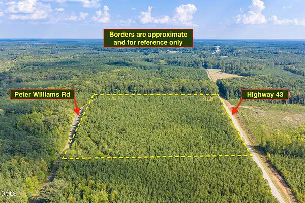 18.3 Acres of Recreational & Residential Land for Sale in Macon, North Carolina
