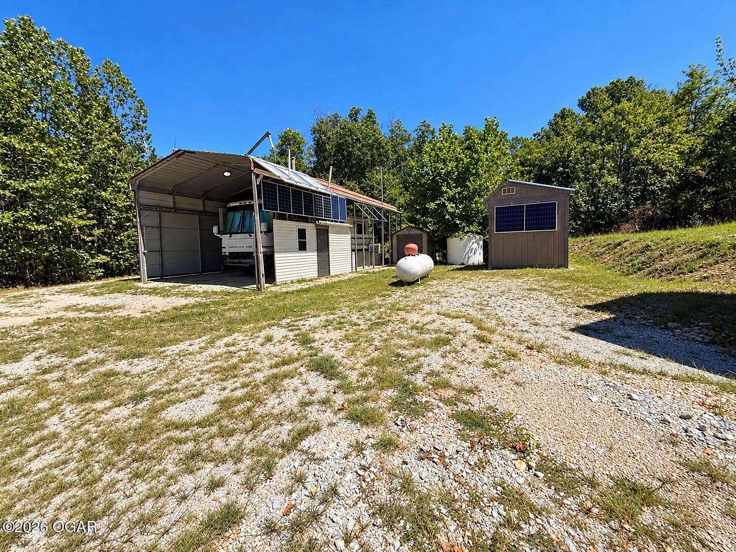 7 Acres of Land with Home for Sale in Exeter, Missouri