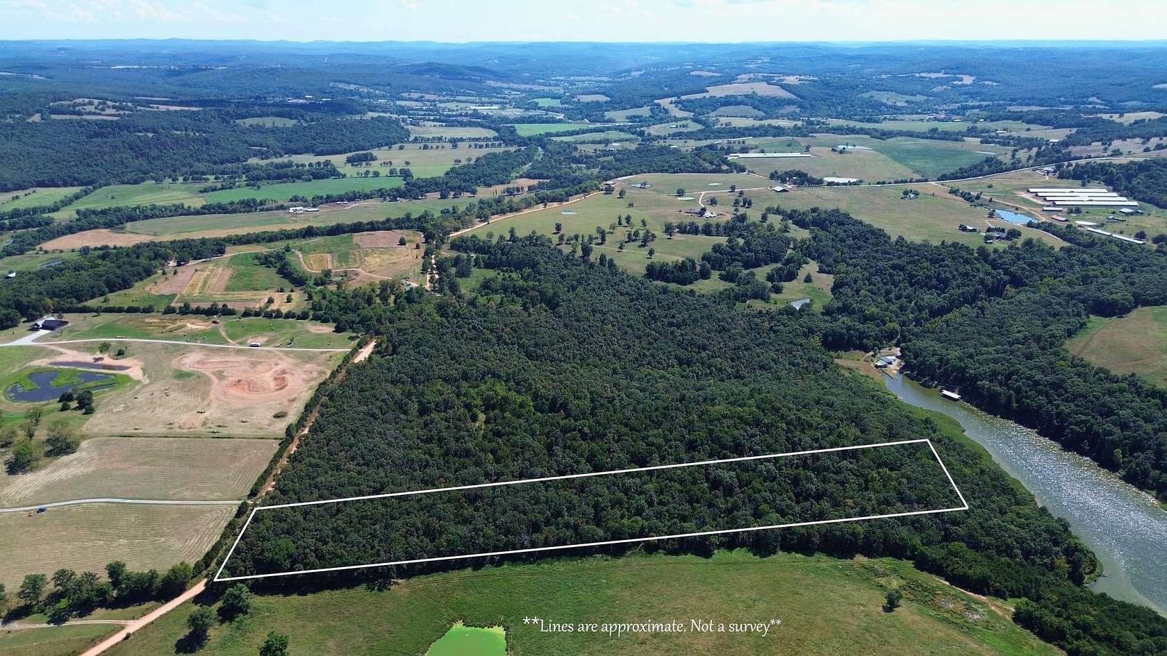 10 Acres of Recreational & Residential Land for Sale in Huntsville, Arkansas
