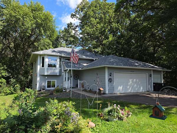 2.5 Acres of Land with Home for Sale in Zimmerman, Minnesota