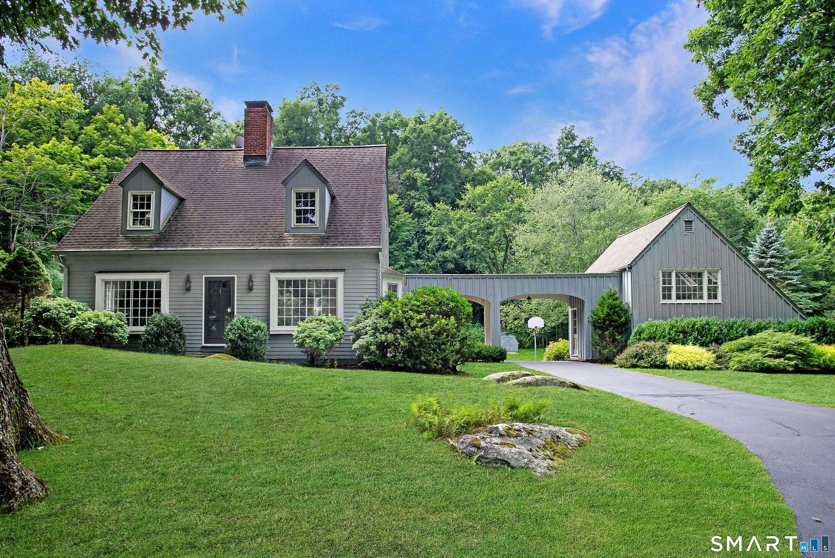 1.82 Acres of Land with Home for Sale in Ridgefield, Connecticut