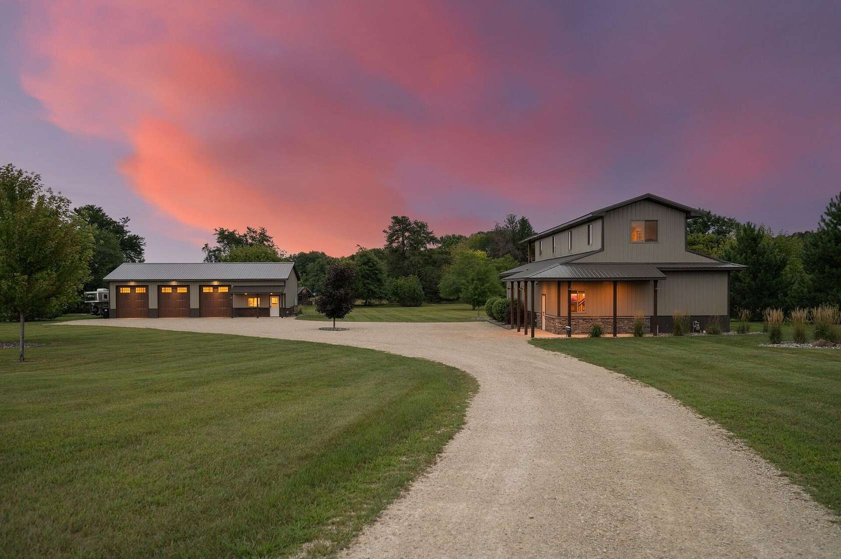 2.66 Acres of Land with Home for Sale in Princeton, Minnesota