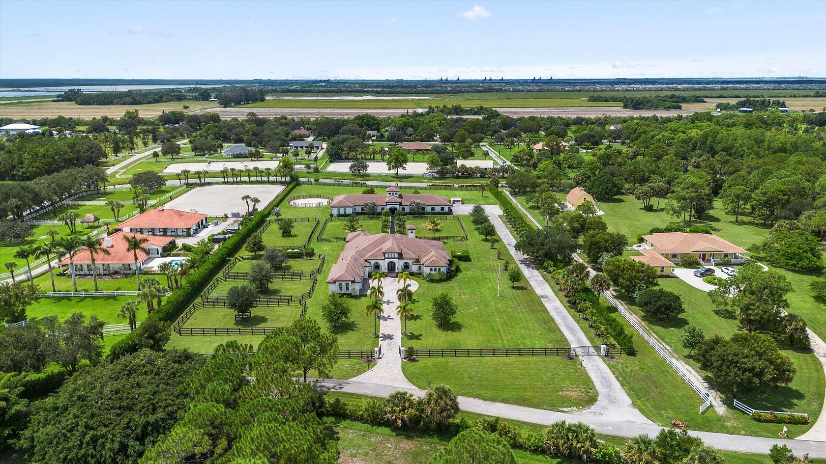 5 Acres of Land with Home for Sale in Loxahatchee Groves, Florida