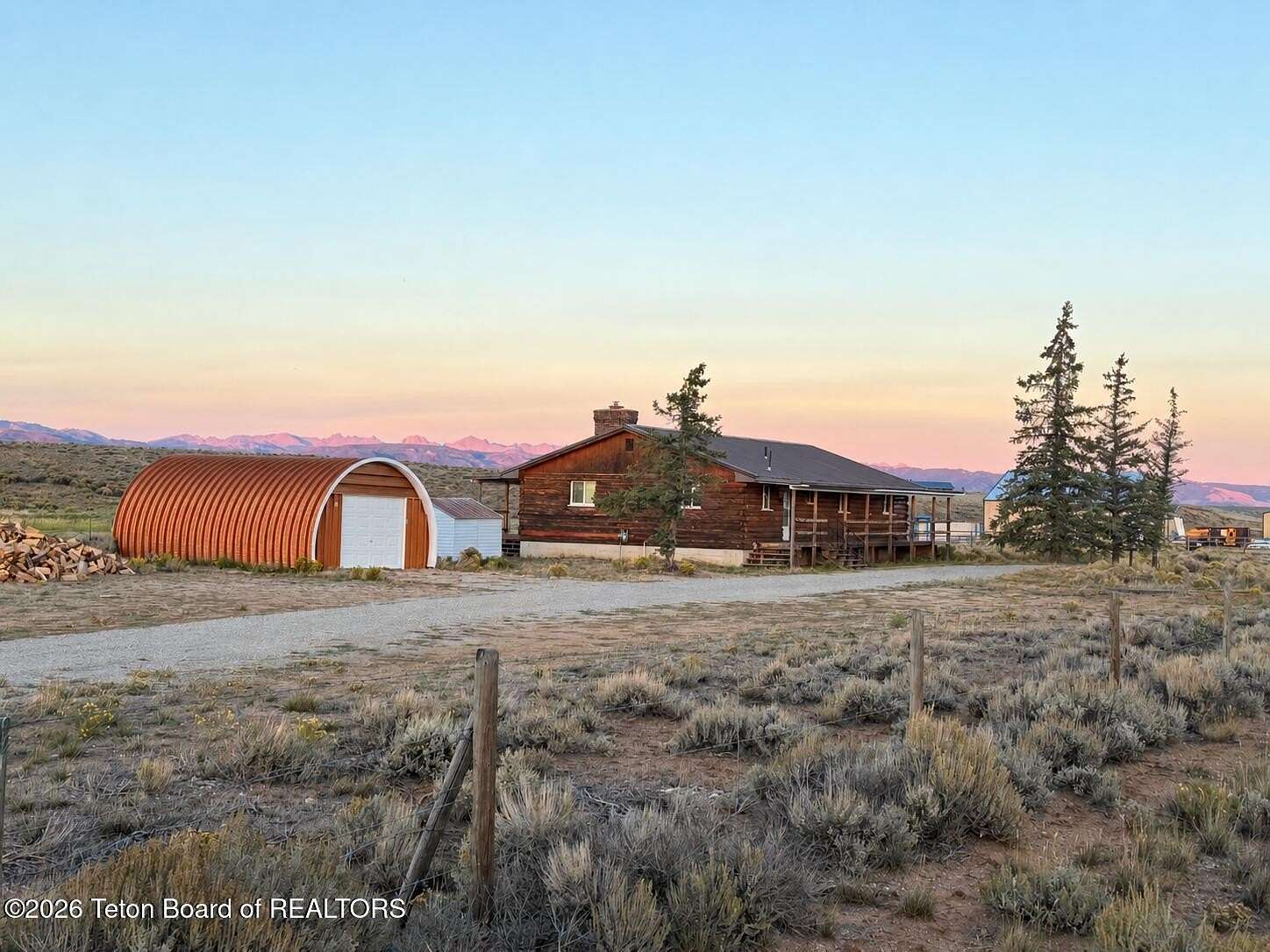 1.57 Acres of Land with Home for Sale in Pinedale, Wyoming