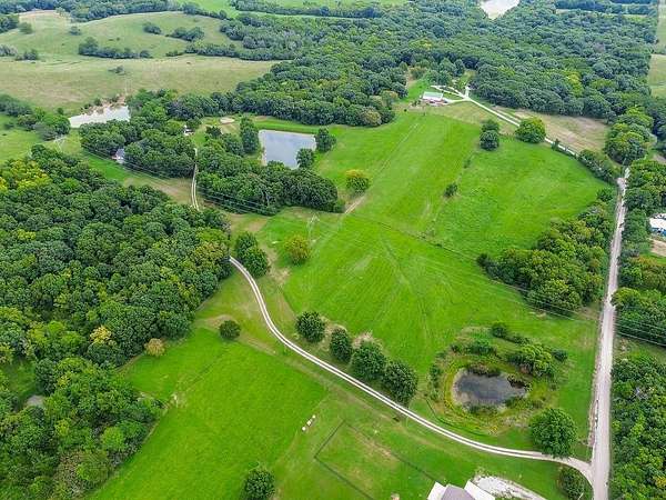 39.5 Acres of Recreational Land with Home for Sale in Leavenworth, Kansas