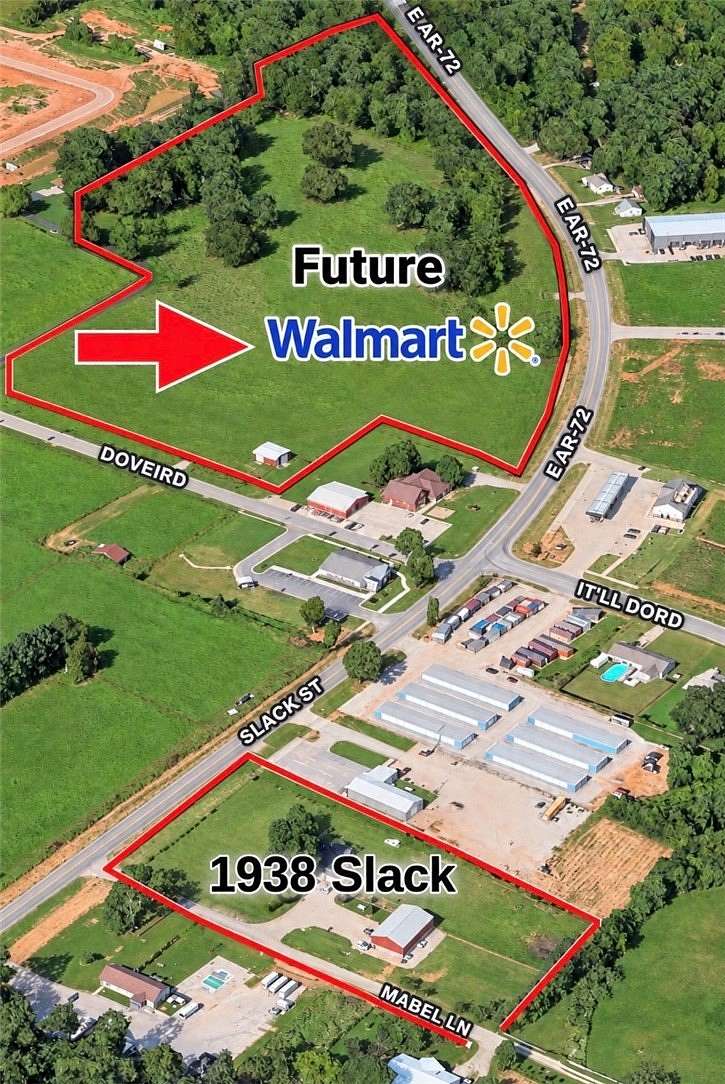3 Acres of Improved Mixed-Use Land for Sale in Pea Ridge, Arkansas