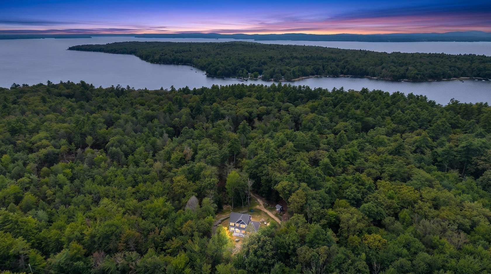 4.47 Acres of Land with Home for Sale in Raymond, Maine