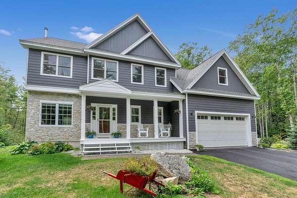 4.47 Acres of Land with Home for Sale in Raymond, Maine