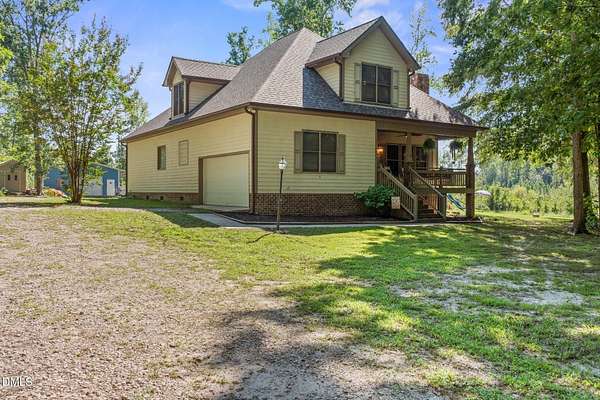 8.14 Acres of Land with Home for Sale in Wendell, North Carolina