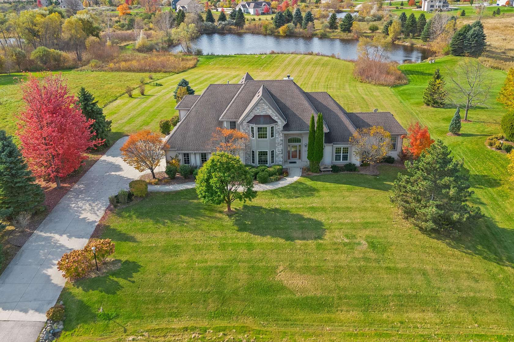 3 Acres of Land with Home for Sale in Grafton, Wisconsin