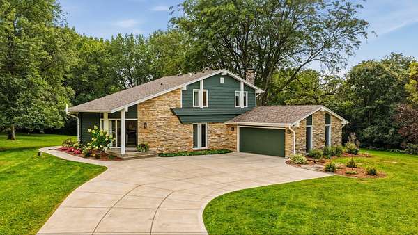 1.5 Acres of Land with Home for Sale in Delafield, Wisconsin