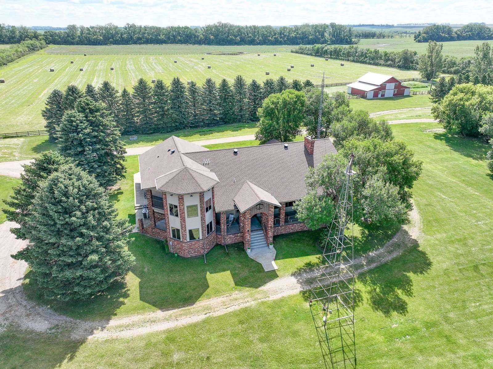 320 Acres of Land with Home for Sale in Bowdon, North Dakota