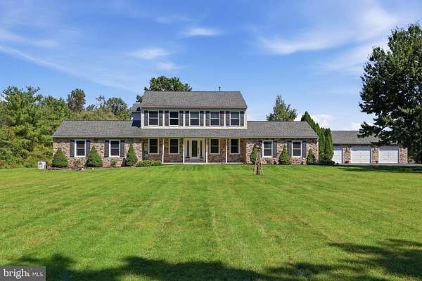 2.37 Acres of Land with Home for Sale in Pipersville, Pennsylvania