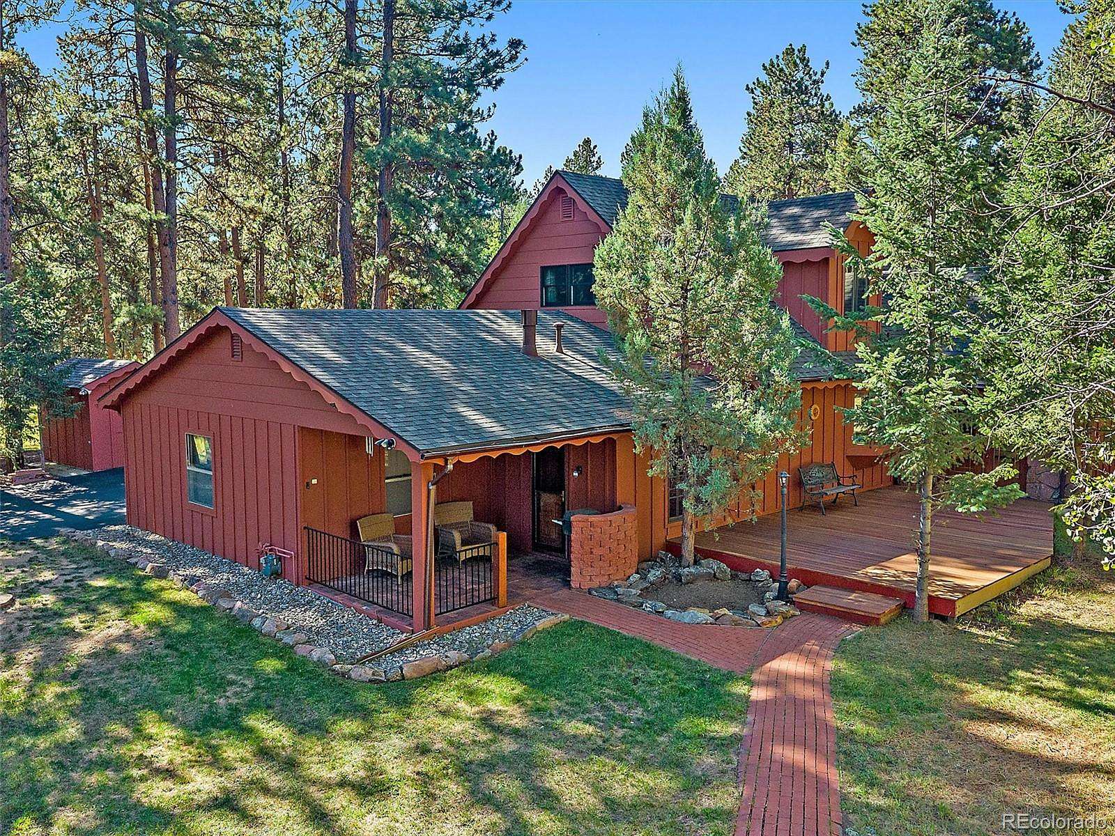 2 Acres of Land with Home for Sale in Evergreen, Colorado