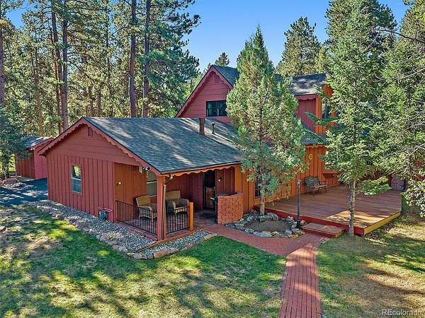 2 Acres of Land with Home for Sale in Evergreen, Colorado