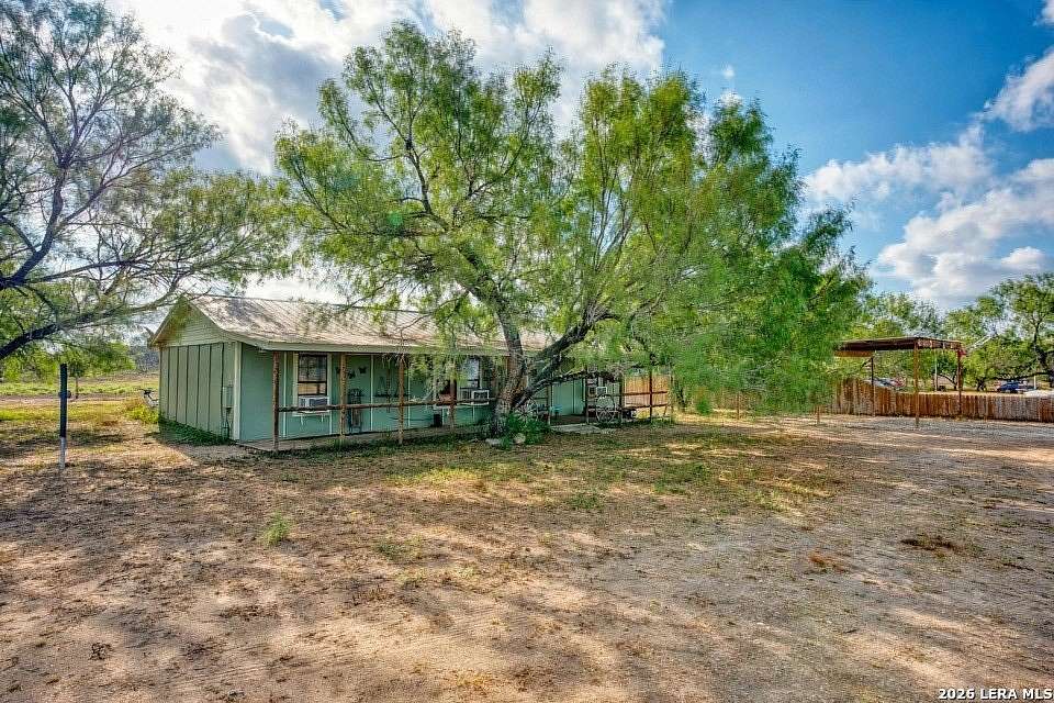 5 Acres of Land with Home for Sale in Pleasanton, Texas