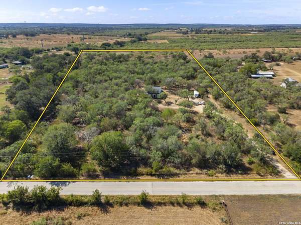 5.79 Acres of Land with Home for Sale in Seguin, Texas