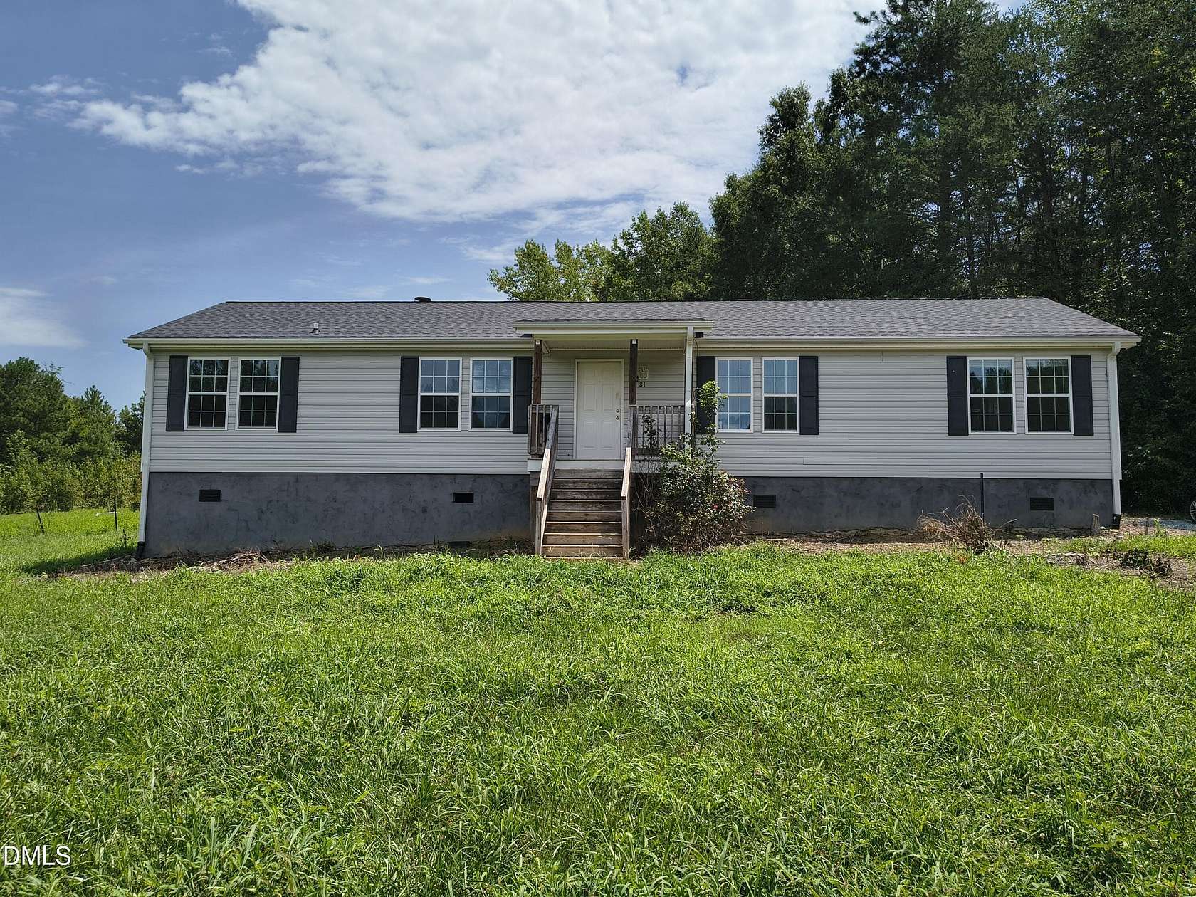 6.32 Acres of Land with Home for Sale in Timberlake, North Carolina