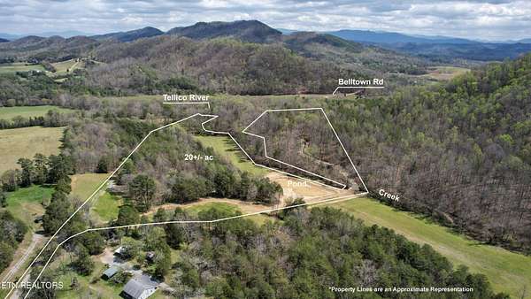19.8 Acres of Land for Sale in Tellico Plains, Tennessee