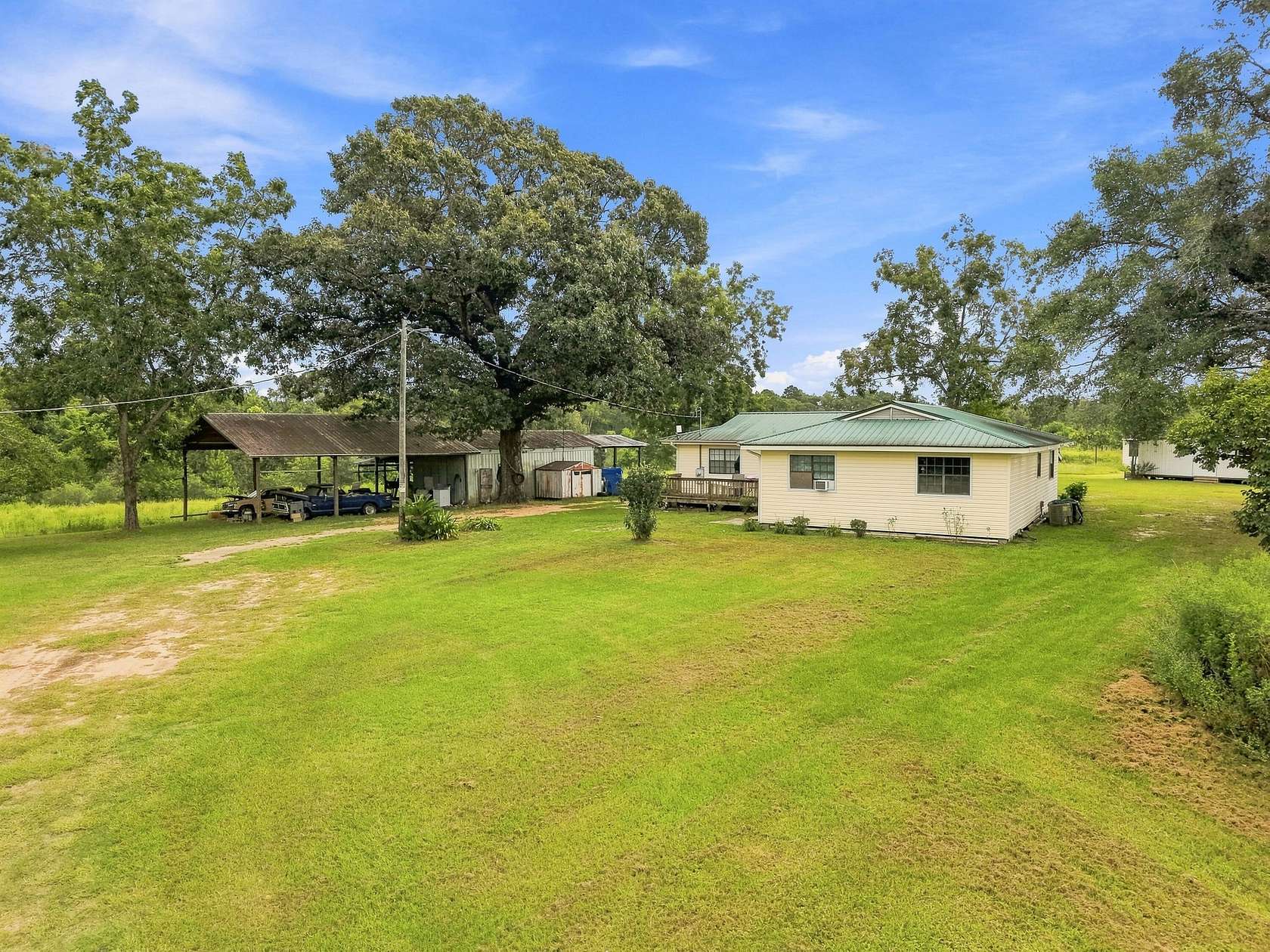18.6 Acres of Recreational Land with Home for Sale in Westville, Florida