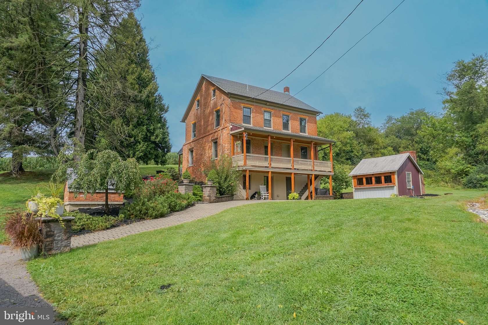 38.2 Acres of Land with Home for Sale in Spring Grove, Pennsylvania