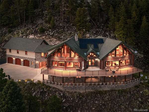 23.9 Acres of Recreational Land with Home for Sale in Conifer, Colorado