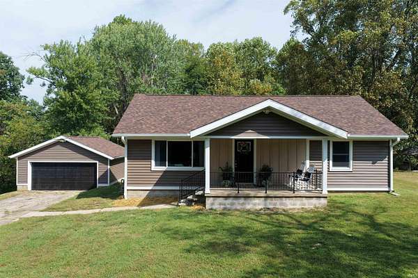 1.55 Acres of Land with Home for Sale in Bedford, Indiana