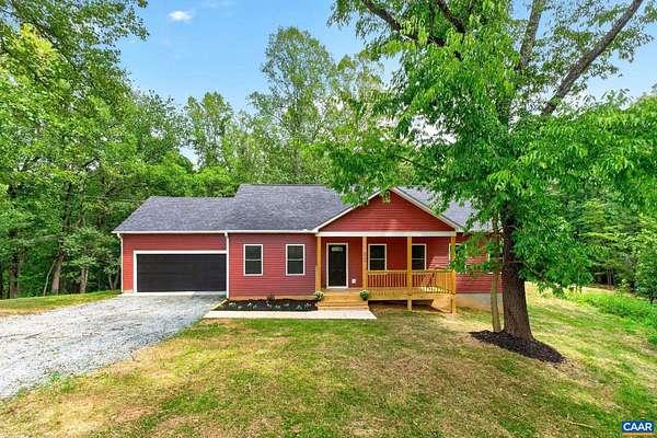3 Acres of Land with Home for Sale in Scottsville, Virginia